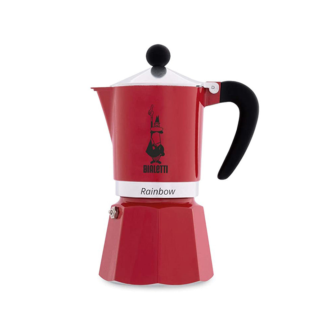 Bialetti Rainbow Aluminium Stovetop Coffee Maker