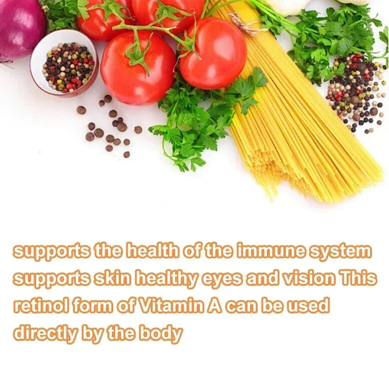 Vitamin A 10000IU - Supports Healthy Vision and Immune System, Skin Health - Non-GMO, Gluten FreeSupplements