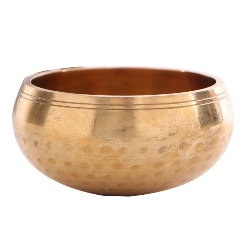 1 Set Of Singing Bowls -100% Hand-Hammered In Nepal Sound Bowl For Meditation, Yoga, Chakra, Meditation Accessories