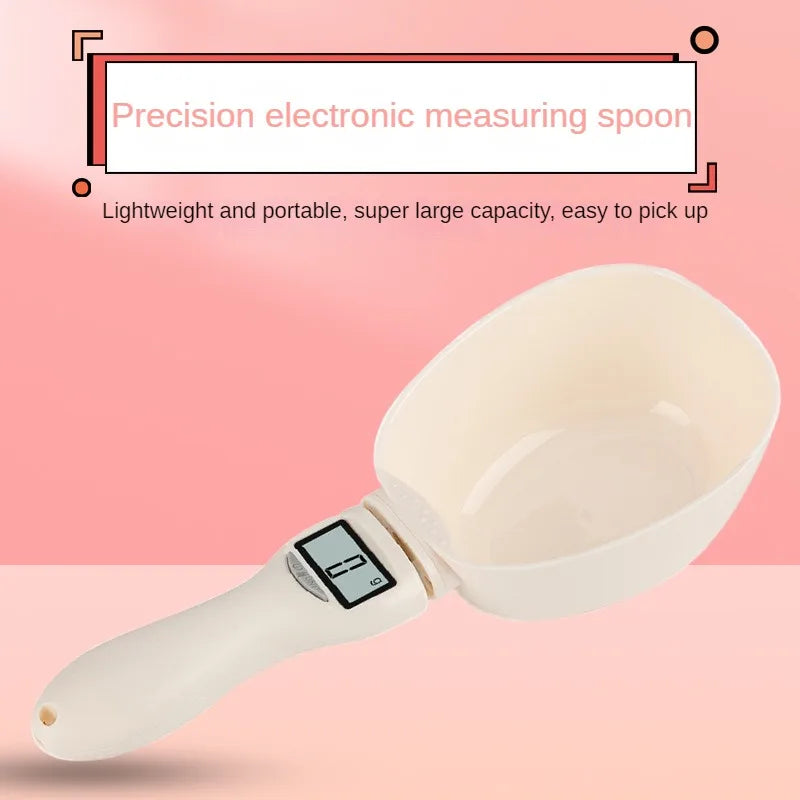 800g Bowl Shaped Food Scale High-precision Small Electronic Scale Kitchen Scale Gram Scale  Spoon Scale Electronic Spoon Scale