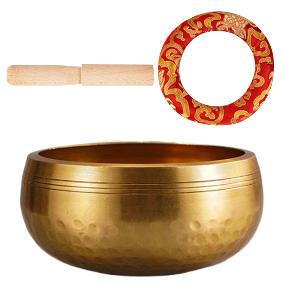 Yoga Meditation Bowl Meditation Sound Bowl Relief Tool Yoga Meditation Chanting Bowl Percussion Instruments