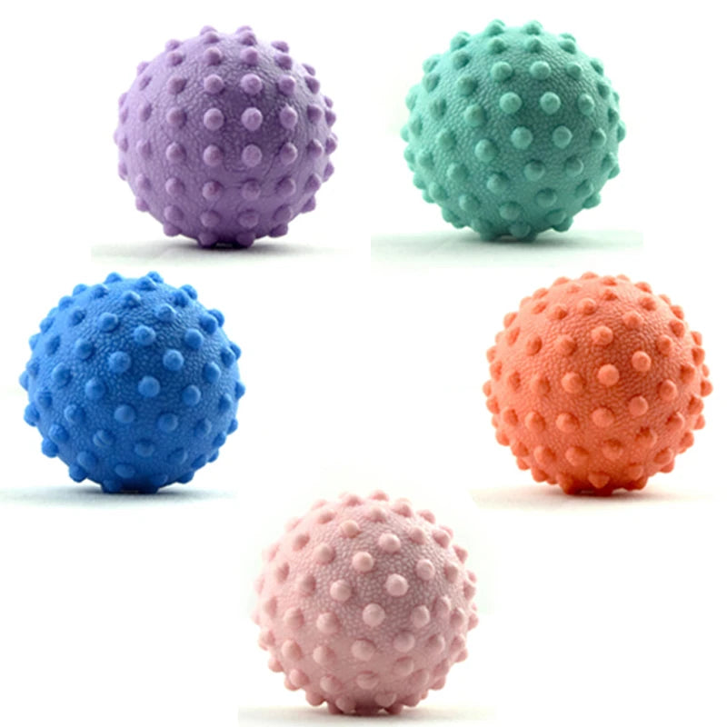 Fascia Ball Raised Point Massage Ball TPR Posture Master Yoga Ball Waist and Back Foot Massage Ball