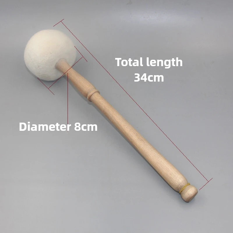 Wool Felt Singing Bowl Sticks Nepalese Handmade Sound Bowl Hammer Professional Percussion Sound Therapy Bowls Accessories
