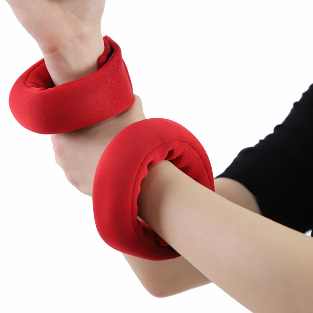 1 Pair Wrist and Ankle Weights 1LB , Wearable Weights for Intensifying Workout, Durable Ankle & Wrist Weights, for Home Workout