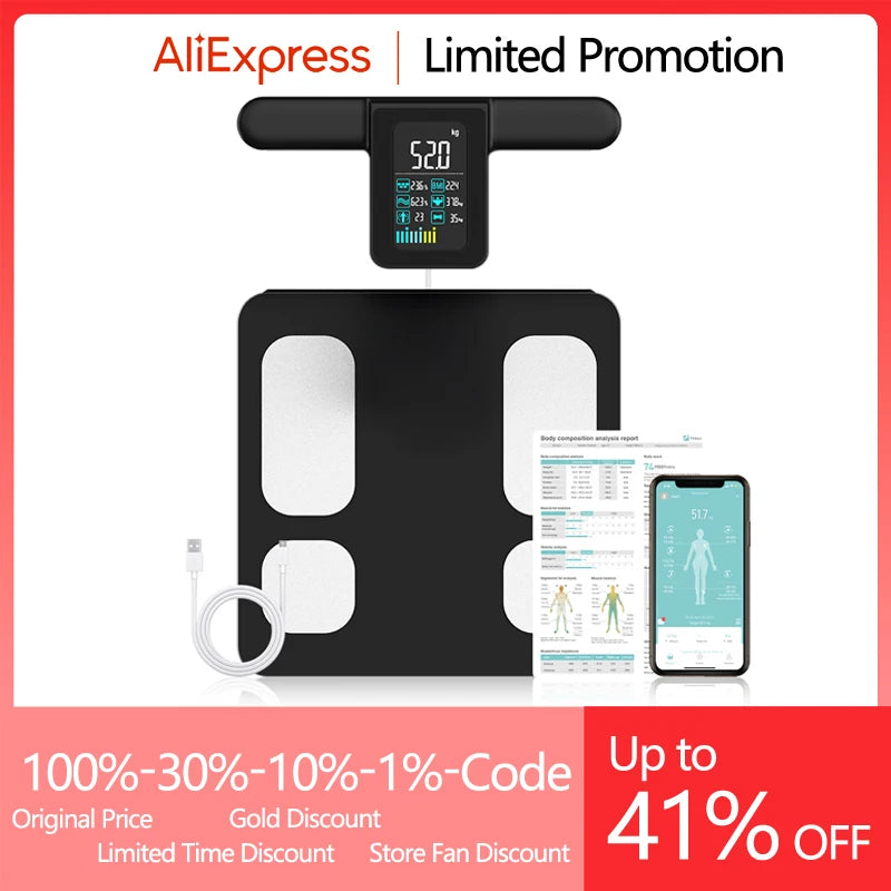 5kg Kitchen Food Scale, Smart Food Calorie Scale Kitchen Cooking Baking Scales, Stainless Steel Nutrition Scale with Free App