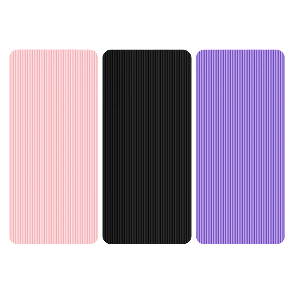 Yoga Mat Non Slip Exercise Mat Thick Solid Color Fitness Mat Yoga Workout Mat Multi-Function for Home Gym