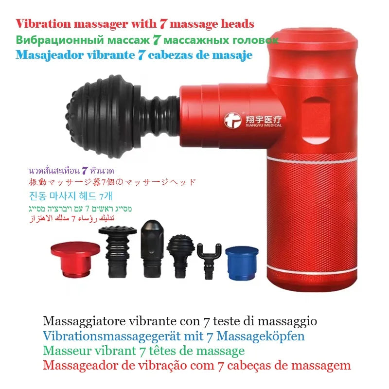 Massager with 7 massage heads