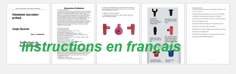 Massager with 7 massage heads