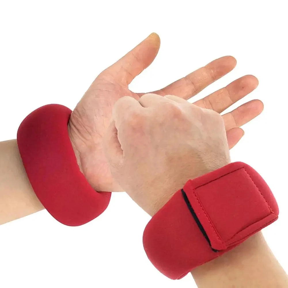 1 Pair Wrist and Ankle Weights 1LB , Wearable Weights for Intensifying Workout, Durable Ankle & Wrist Weights, for Home Workout