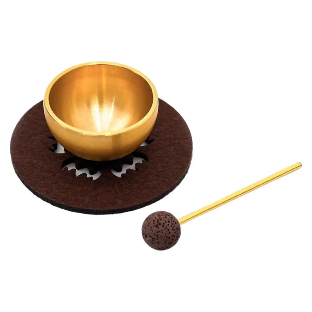 Singing Bowl Mini Relaxation Instruments Sound Bowls for Healing for Stress Relief Self-Regulation Yoga Mindfulness Chakra