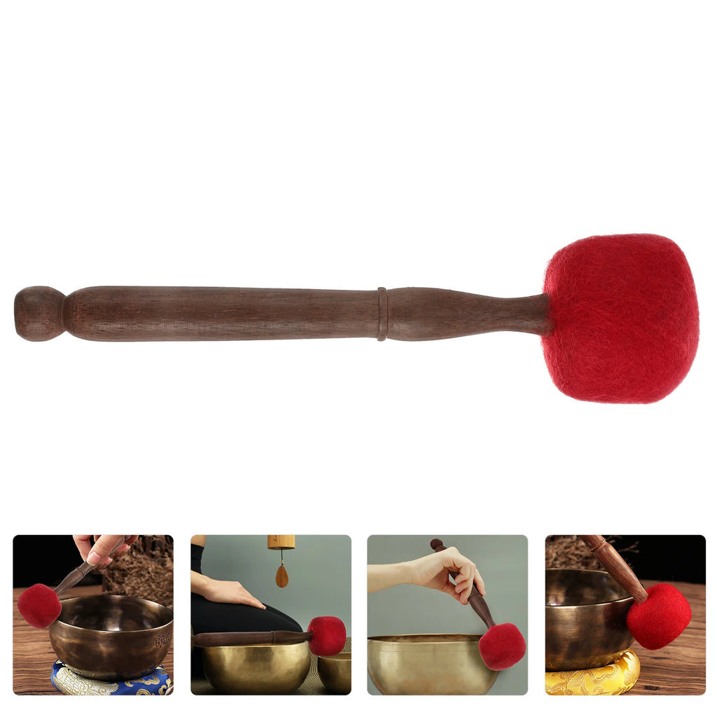 Professional Singing Bowl Sound Bowls Wooden Useful Unique Singing Bowl Sound Bowls Practical Buddhism Chanting Tool Supplies