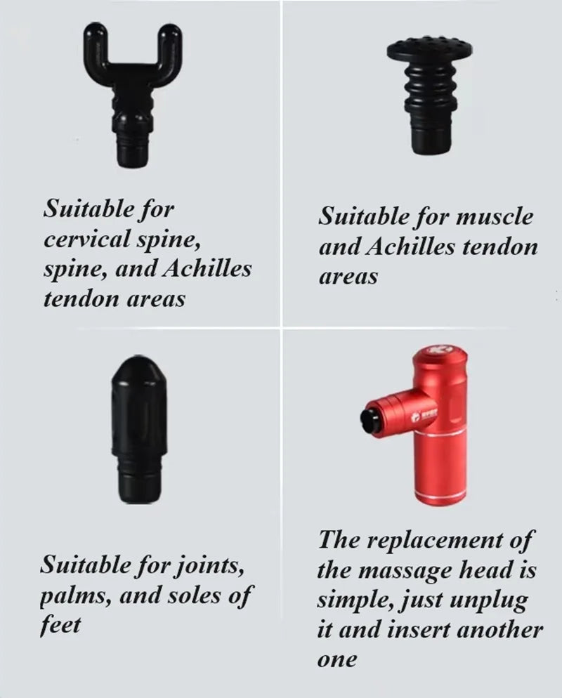 Massager with 7 massage heads