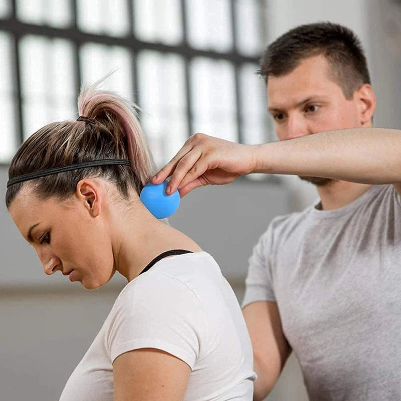 Massage Lacrosse Ball For Muscle Relax Shoulders Neck Back Foot Body Deep Tissue Trigger Point Muscle Knots Yoga Fitness Massage