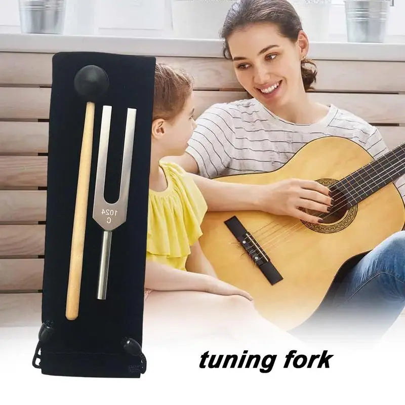 Energy Tuning Fork 512Hz / 1024 Hz Music Healing Tool Aluminum Alloy Sound Healing Instrument For Release Stress Relaxing Body