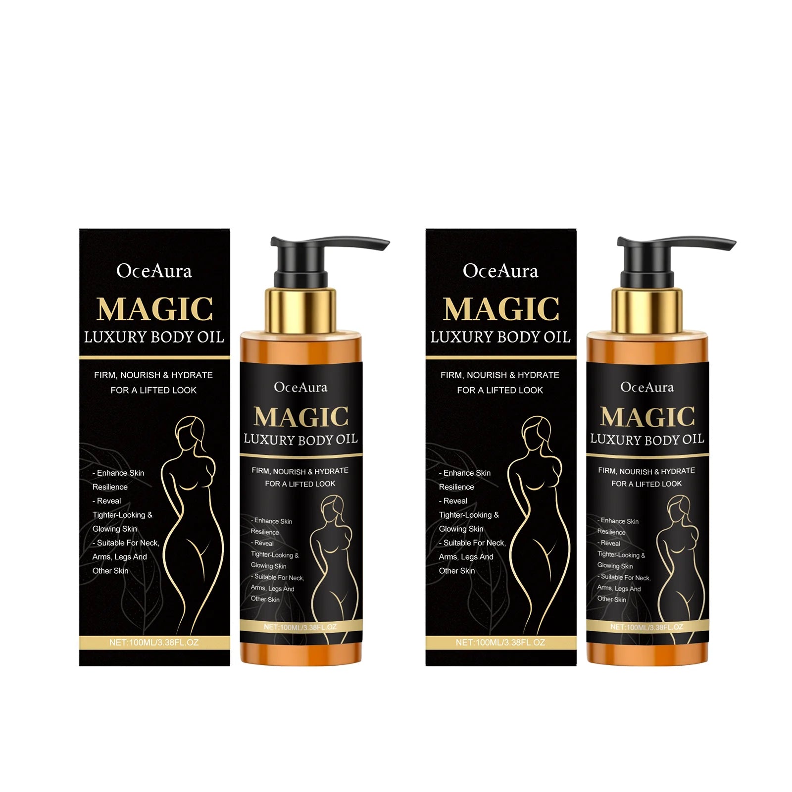 Body Oil Magic Luxury Improving Elasticity Keep Brightening Nourish Improve Sagging Smooth Moisturizing Massage Essential Oil