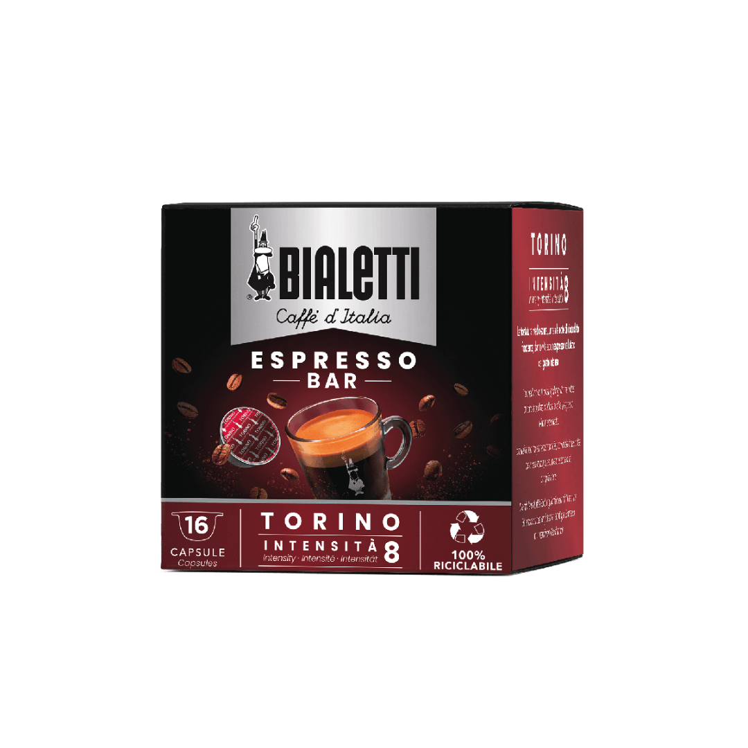 Bialetti Caffe’ d’Italia Coffee Capsules (Gioia Compatible)