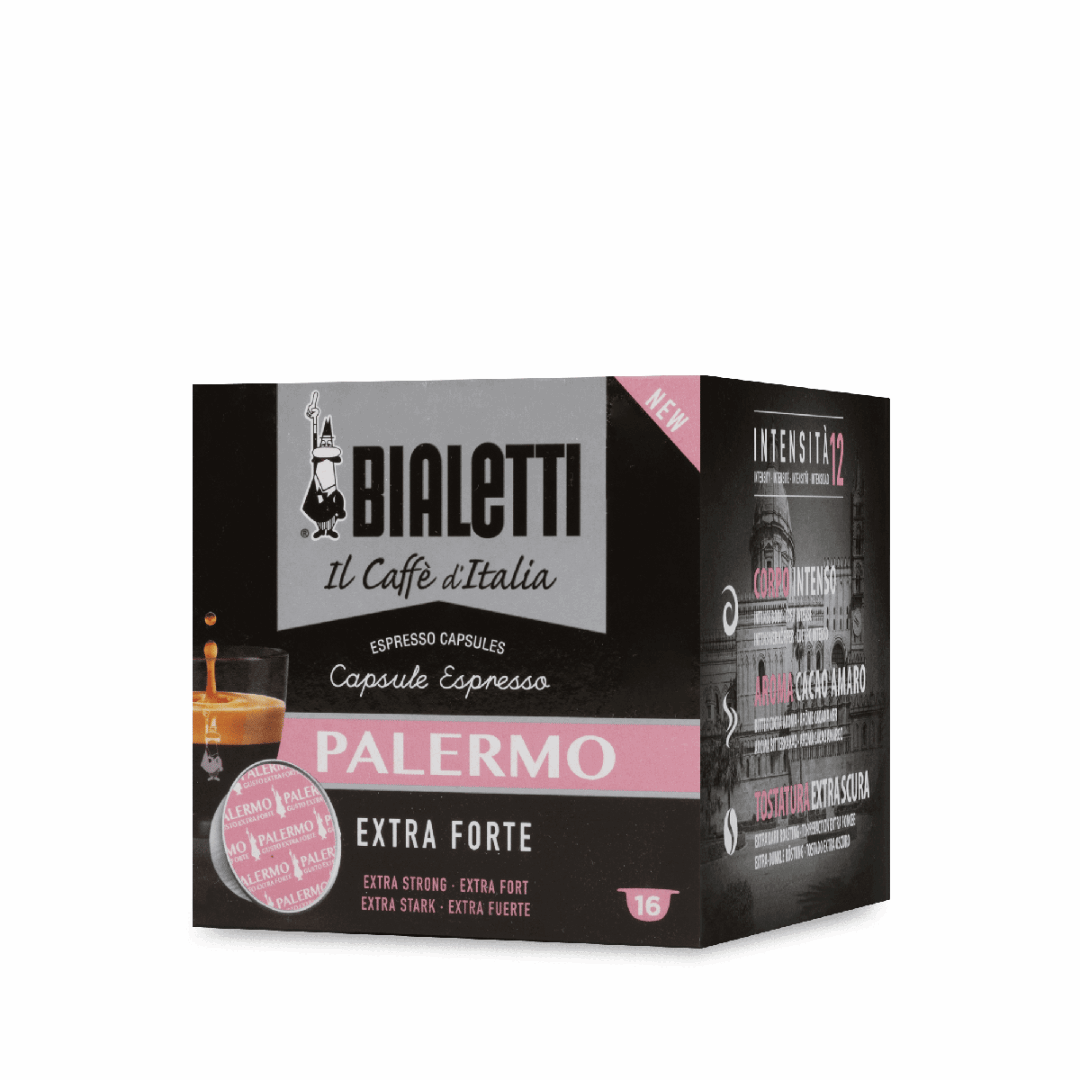 Bialetti Caffe’ d’Italia Coffee Capsules (Gioia Compatible)