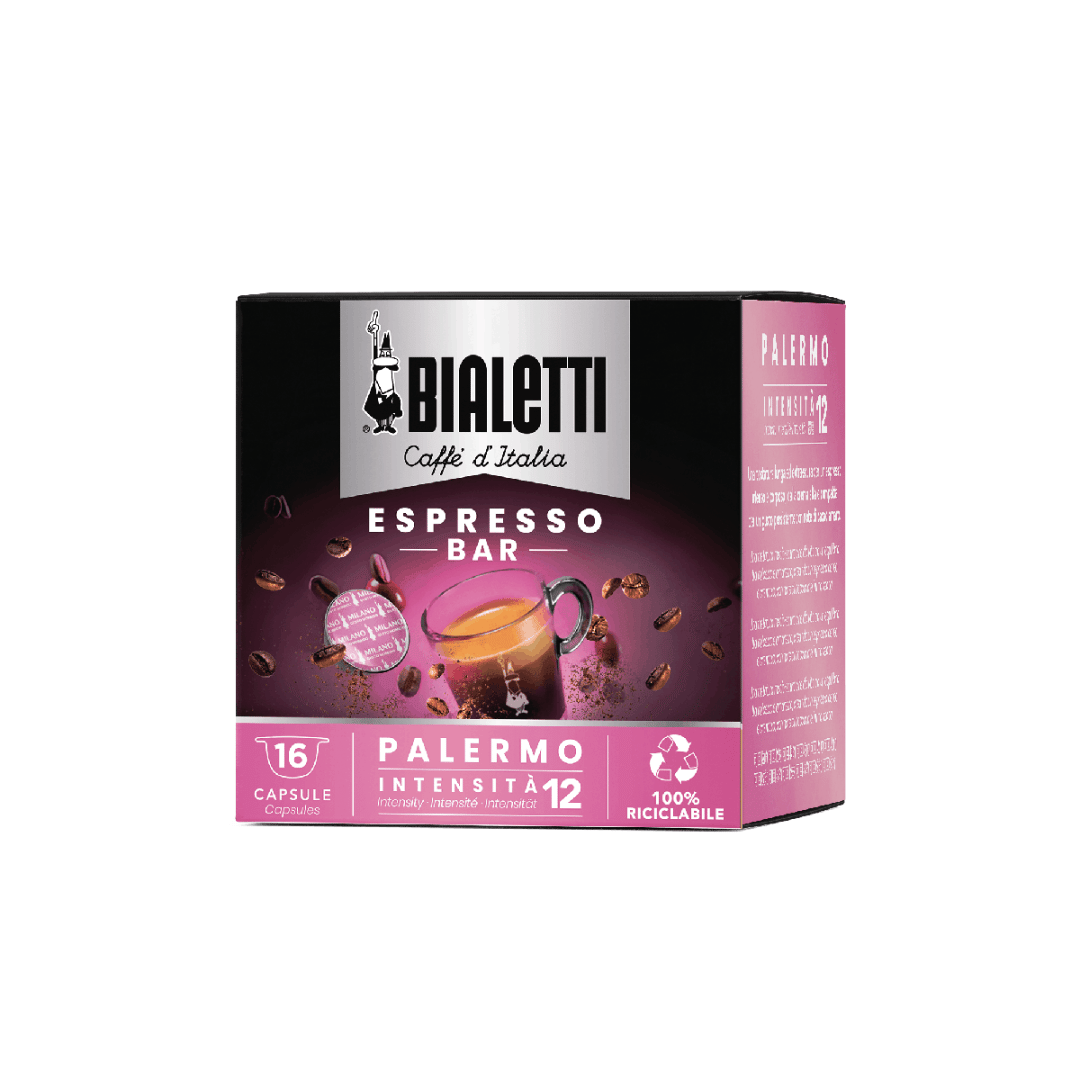 Bialetti Caffe’ d’Italia Coffee Capsules (Gioia Compatible)