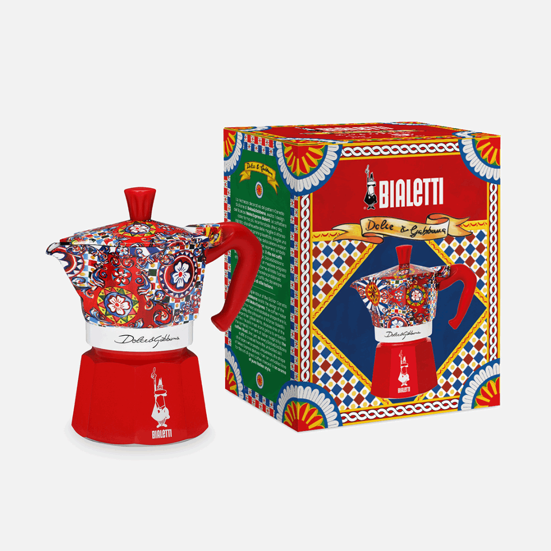 Bialetti X Dolce&Gabbana Sicilian Cart Moka Express