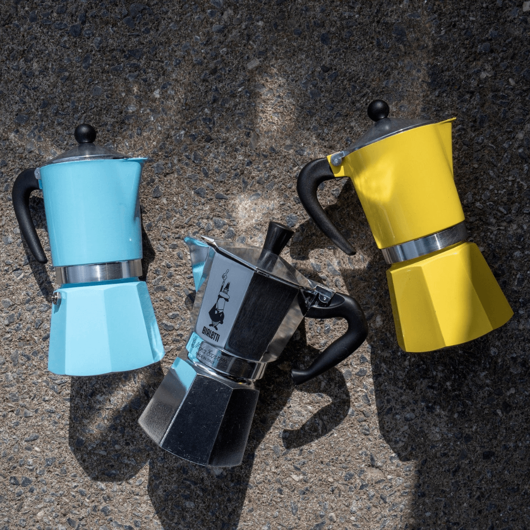 Bialetti Rainbow Aluminium Stovetop Coffee Maker