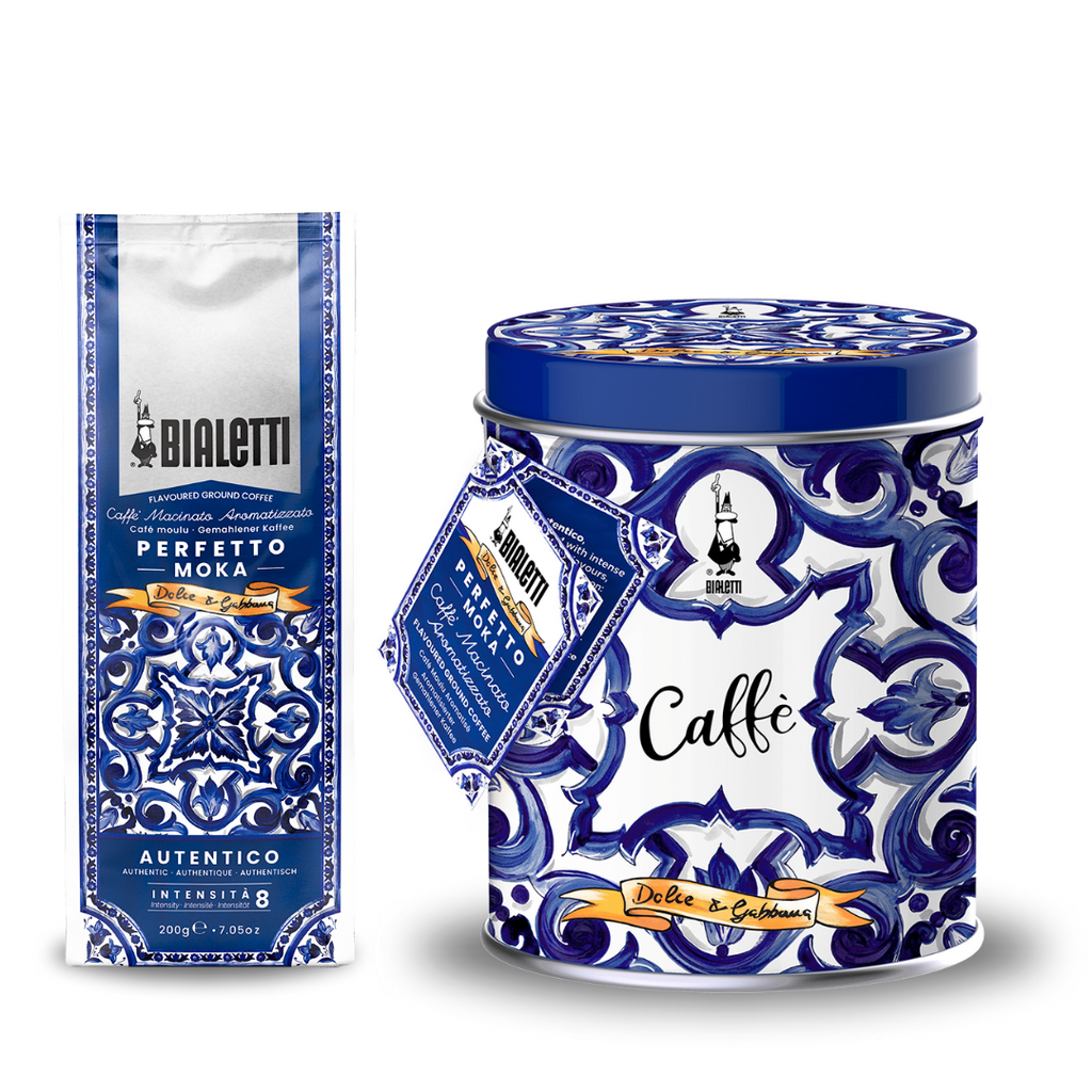 Bialetti X Dolce&Gabbana Blu Mediterraneo Coffee (Moka Ground) - 250g