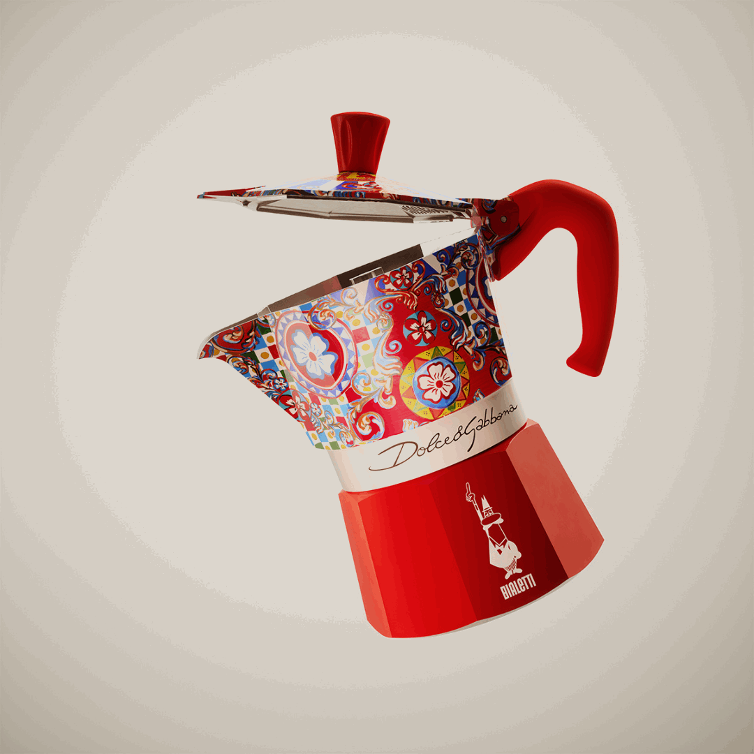 Bialetti X Dolce&Gabbana Sicilian Cart Moka Express