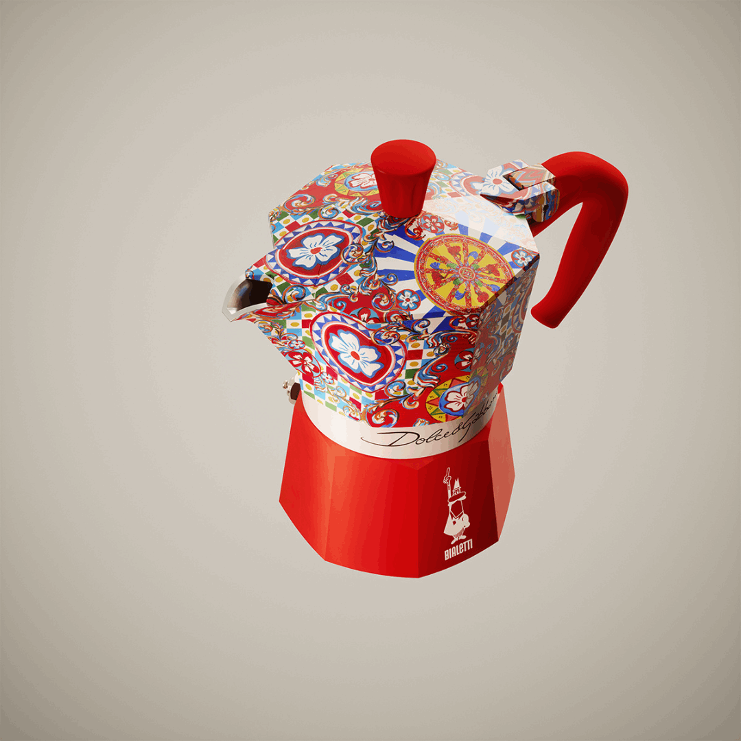 Bialetti X Dolce&Gabbana Sicilian Cart Moka Express